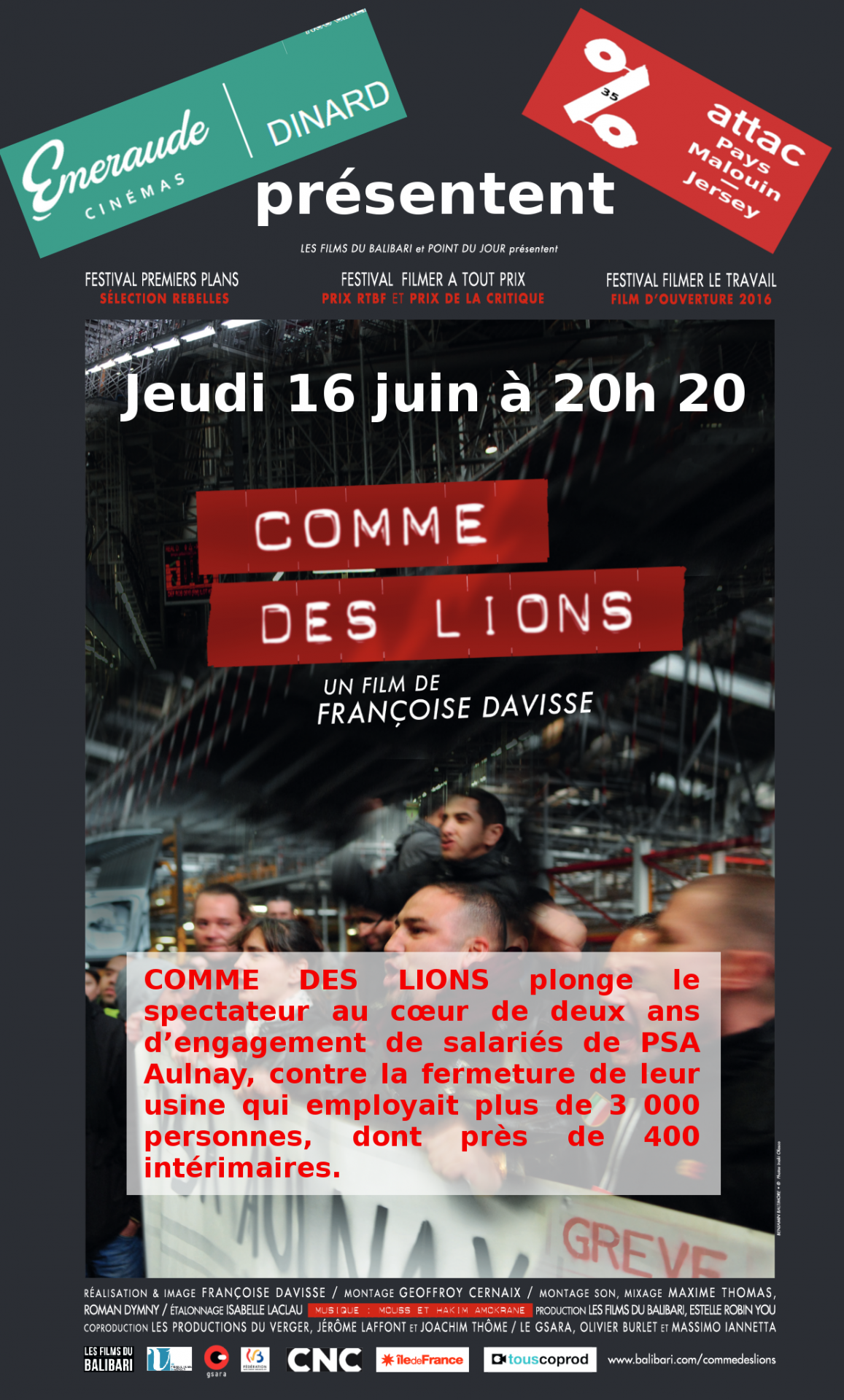 2016 06 16 comme des lions flyer