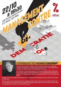 Affiche travail democratie