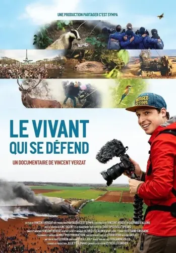 Affiche vivant qui se defend