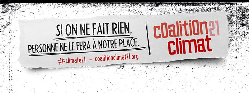 Banniere coalition climat