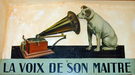 La voix de son maitre (illustration)